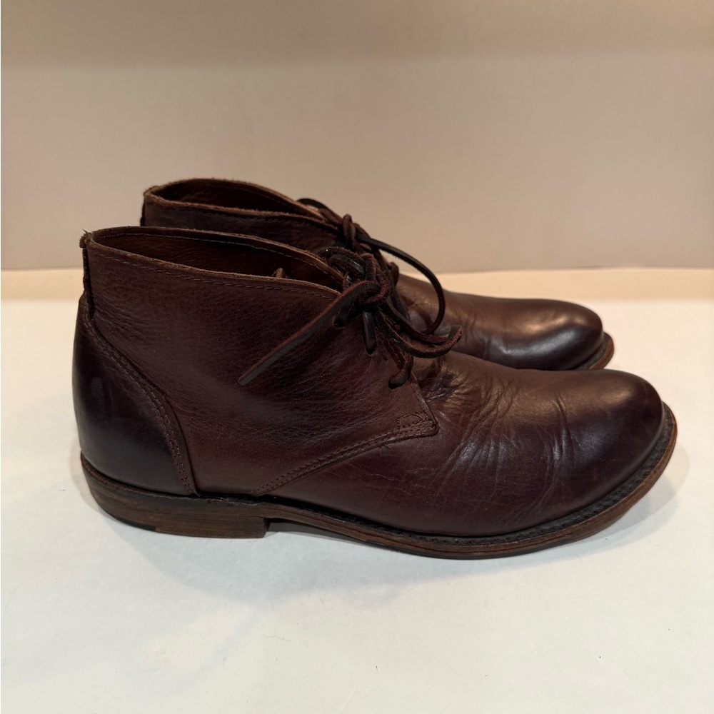 The Vintage Shoe Company Leather Lace Up Boots